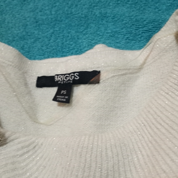 BRIGGS SWEATER  WOMEN  SIZE SP - Picture 5 of 6